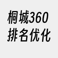 桐城360排名优化