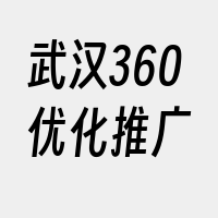 武汉360优化推广