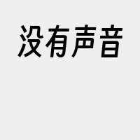 没有声音