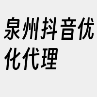 泉州抖音优化代理