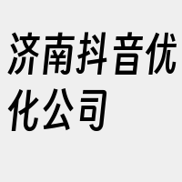 济南抖音优化公司