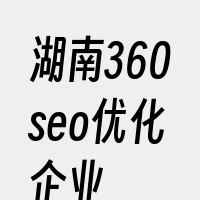 湖南360seo优化企业