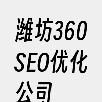 潍坊360SEO优化公司