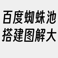 百度蜘蛛池搭建图解大