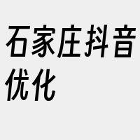 石家庄抖音优化