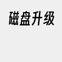 磁盘升级