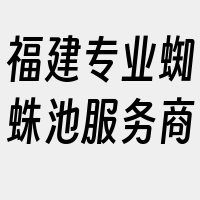 福建专业蜘蛛池服务商