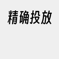 精确投放