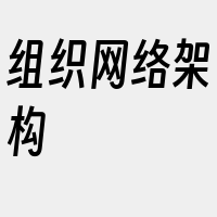 组织网络架构