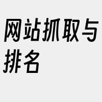 网站抓取与排名