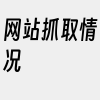 网站抓取情况