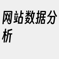 网站数据分析