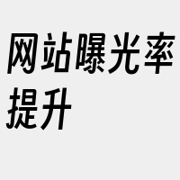 网站曝光率提升