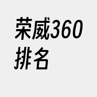 荣威360排名