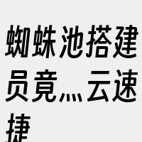 蜘蛛池搭建员竟灬云速捷