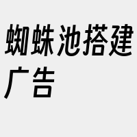 蜘蛛池搭建广告