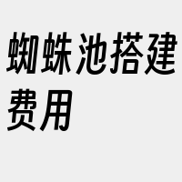 蜘蛛池搭建费用