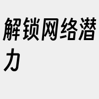 解锁网络潜力