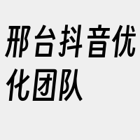 邢台抖音优化团队