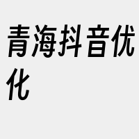 青海抖音优化