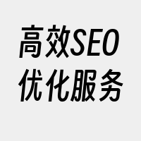 高效SEO优化服务