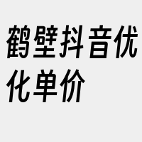 鹤壁抖音优化单价