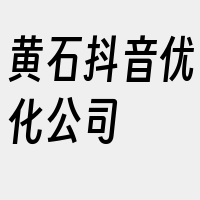 黄石抖音优化公司