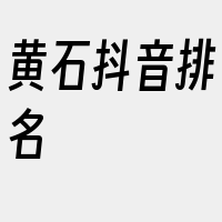 黄石抖音排名