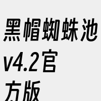 黑帽蜘蛛池v4.2官方版