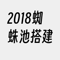 2018蜘蛛池搭建