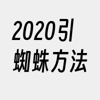 2020引蜘蛛方法