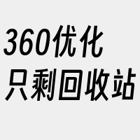 360优化只剩回收站