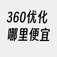 360优化哪里便宜