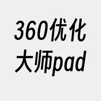 360优化大师pad