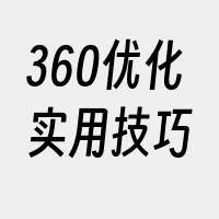 360优化实用技巧