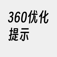 360优化提示