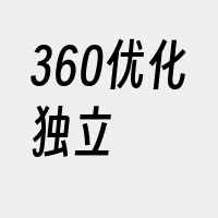 360优化独立