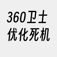 360卫士优化死机