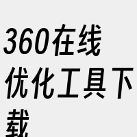 360在线优化工具下载