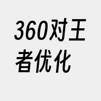 360对王者优化