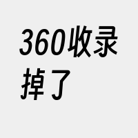 360收录掉了