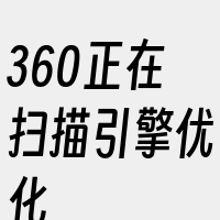 360正在扫描引擎优化