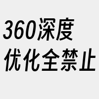 360深度优化全禁止