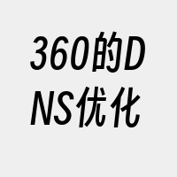 360的DNS优化