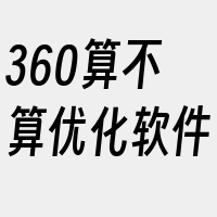 360算不算优化软件