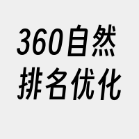 360自然排名优化