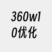 360w10优化