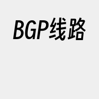 BGP线路