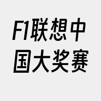 F1联想中国大奖赛