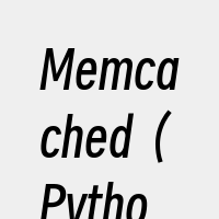 Memcached（Python）